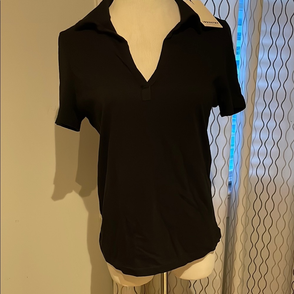 Black Women's Polo Shirt